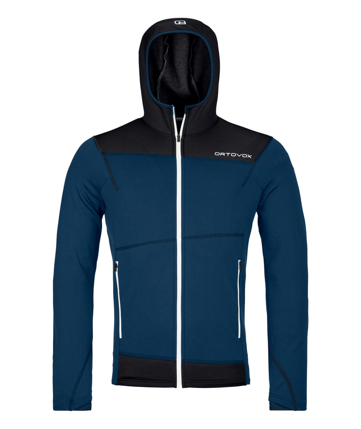 Fleecejacke mit Kapuze