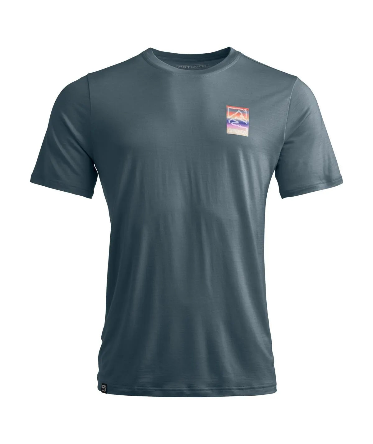 T-Shirt aus Schurwollmix