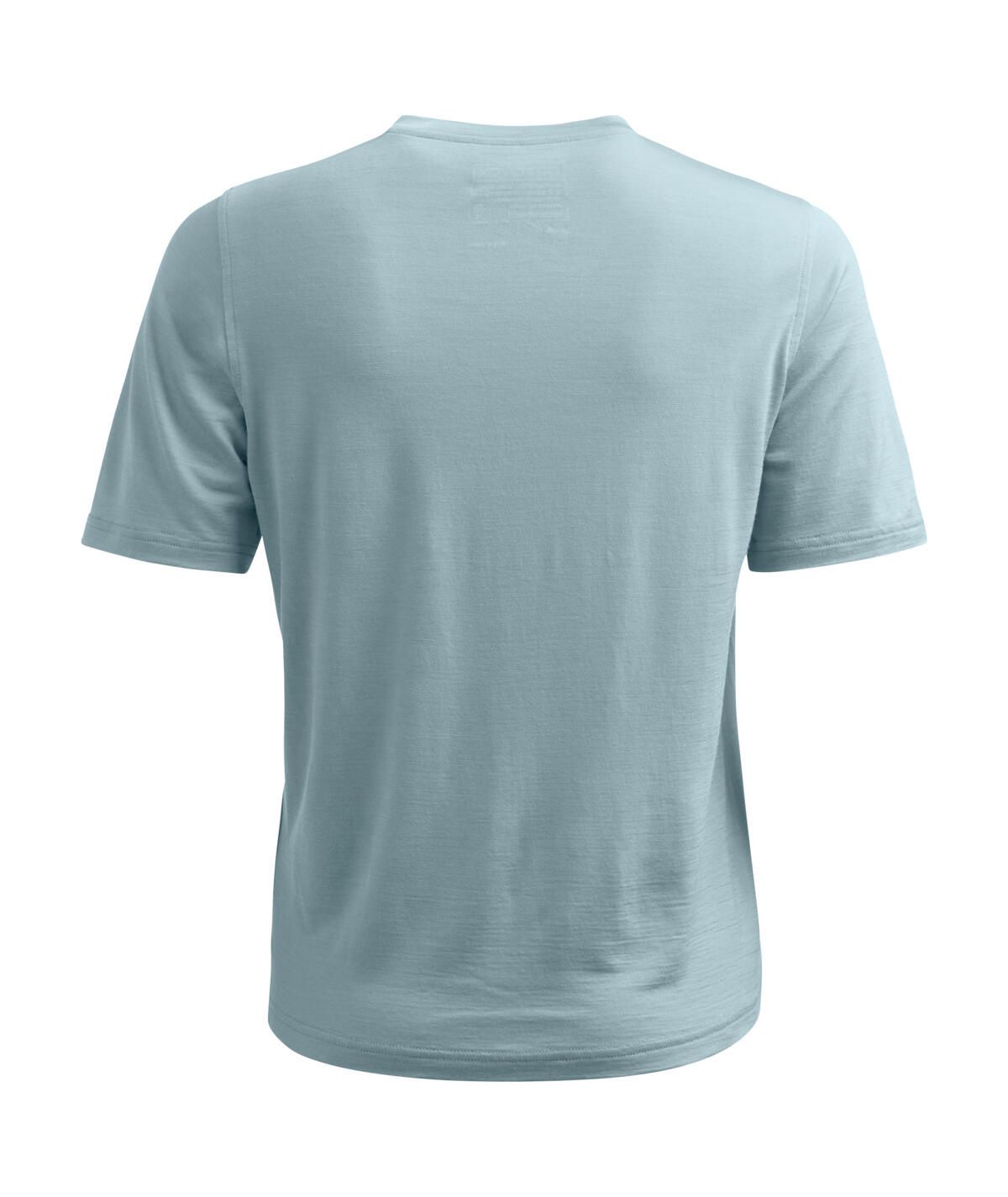 T-Shirt aus Schurwollmix