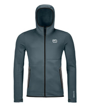 Fleecejacke mit Kapuze