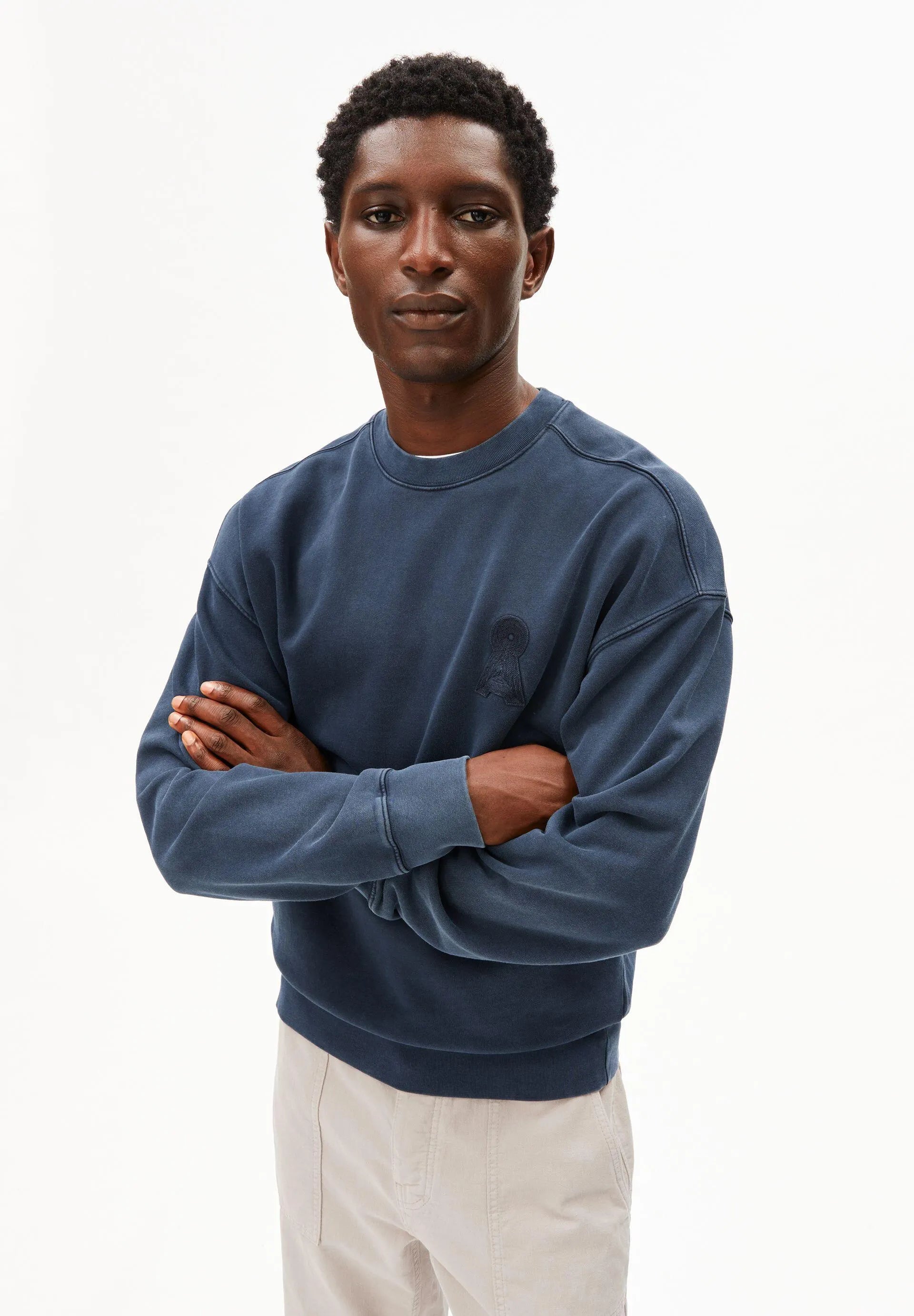 Sweatshirt aus Bio-Baumwolle Relaxed Fit