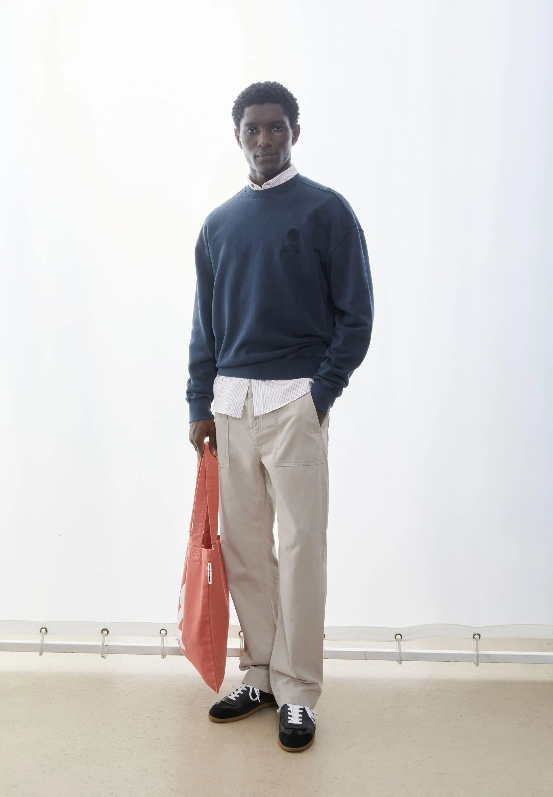 Sweatshirt aus Bio-Baumwolle Relaxed Fit