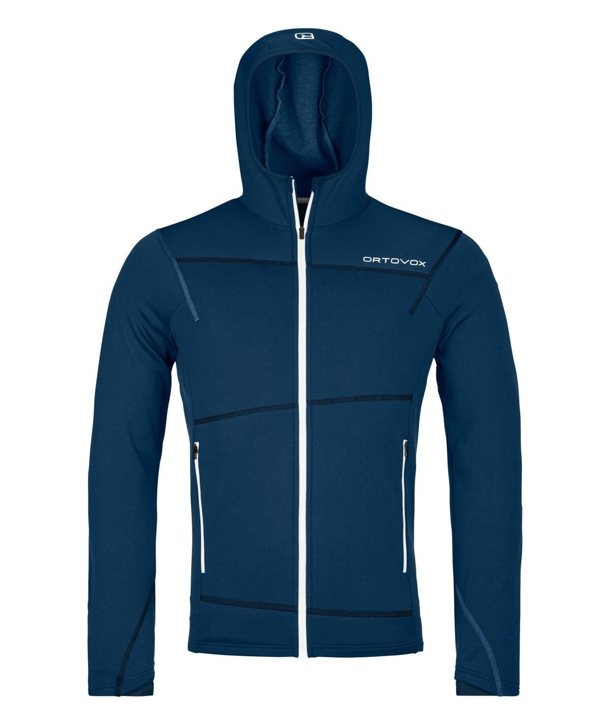 Fleecejacke mit Kapuze