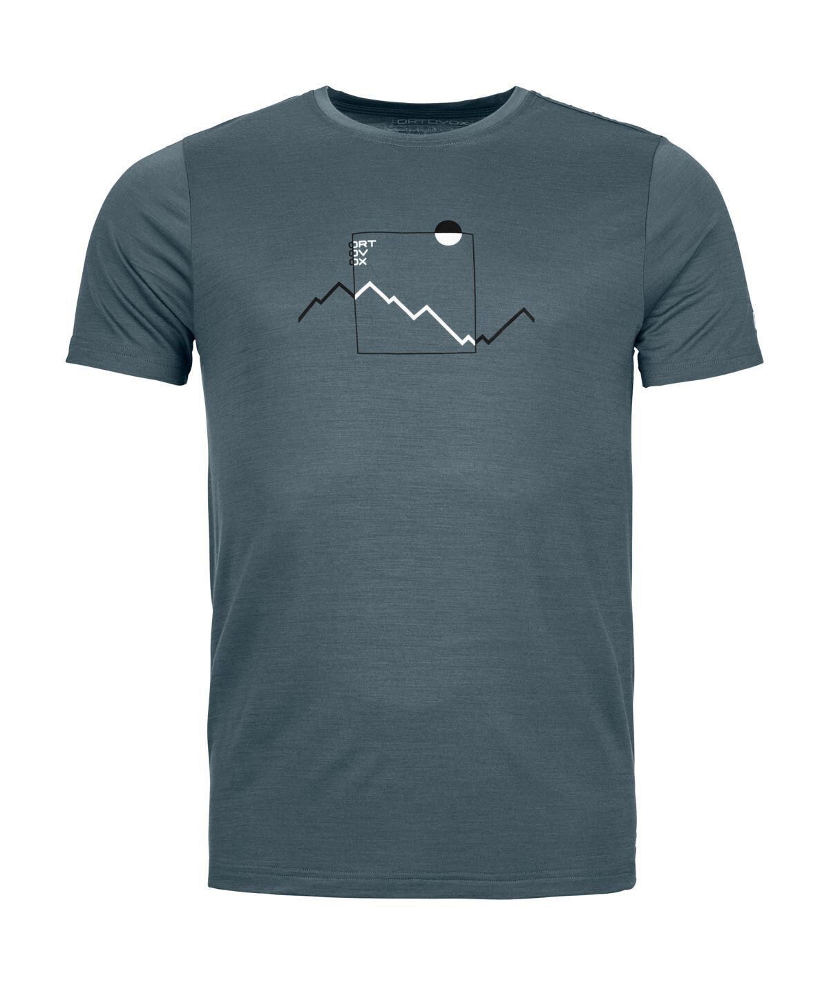 T-Shirt aus Wollmix