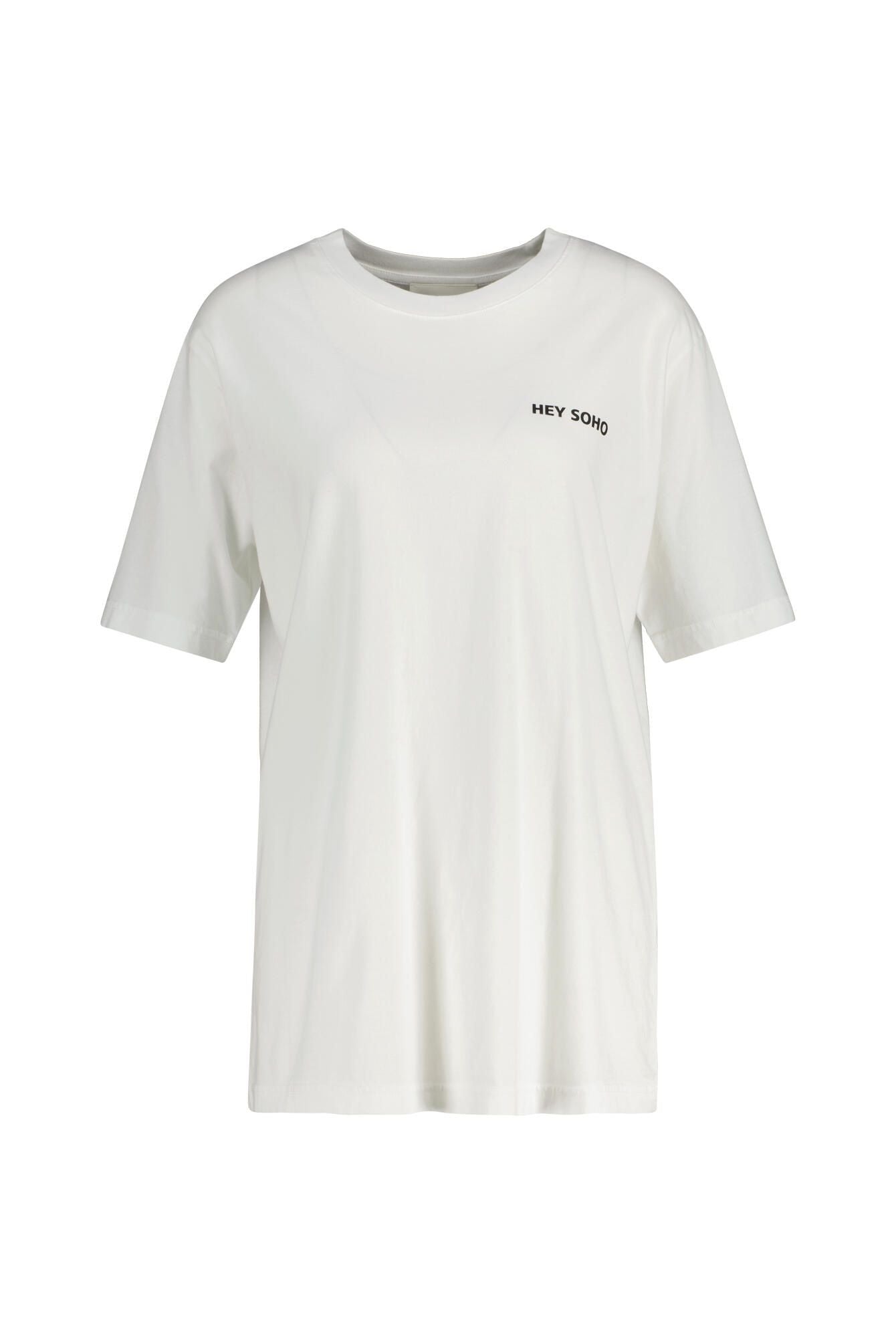 T-Shirt aus Baumwolle mit Backprint