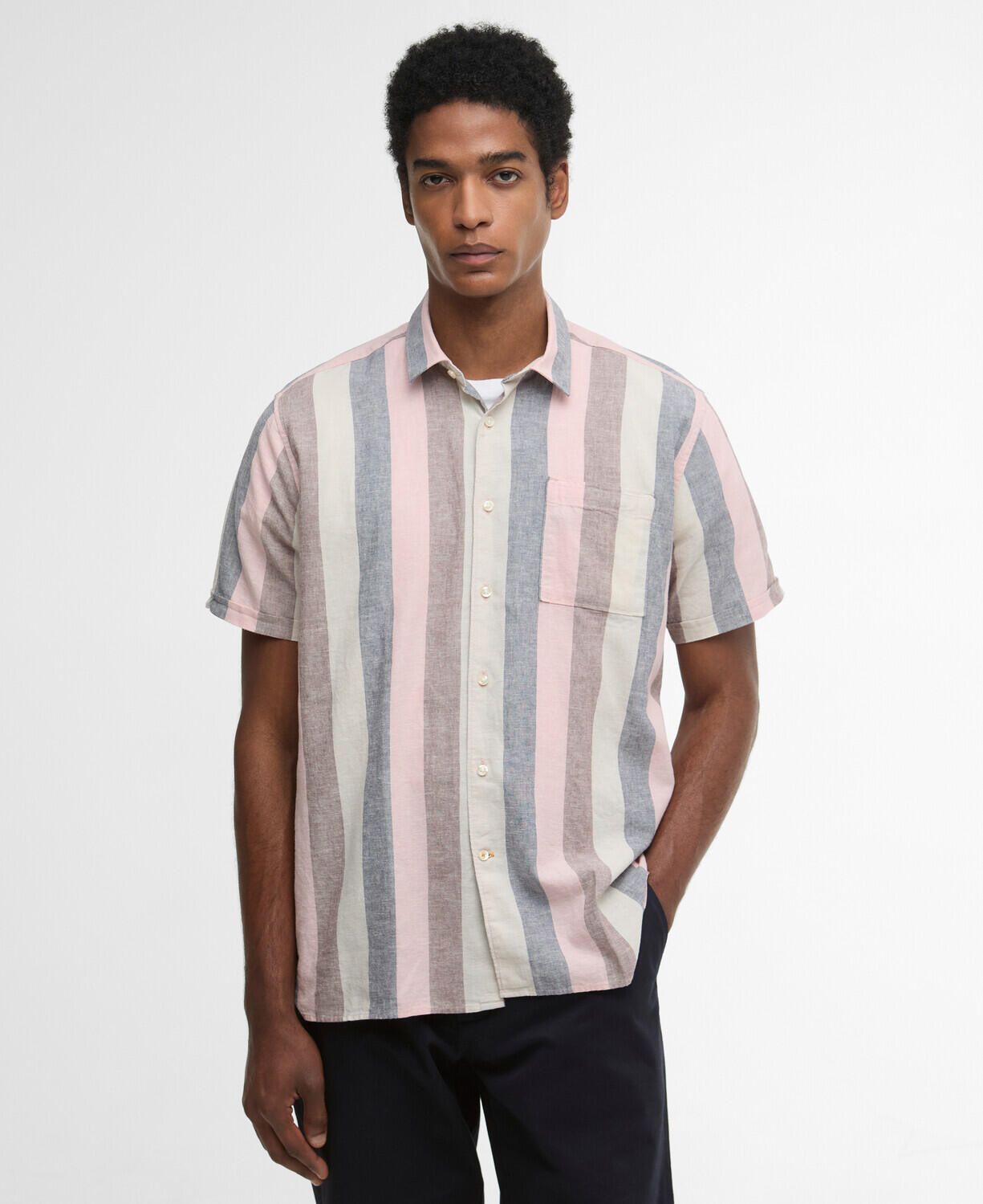 Leinenhemd PORTWELL Regular Fit