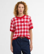 Strick-T-Shirt ESTHER aus Baumwolle