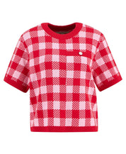 Strick-T-Shirt ESTHER aus Baumwolle