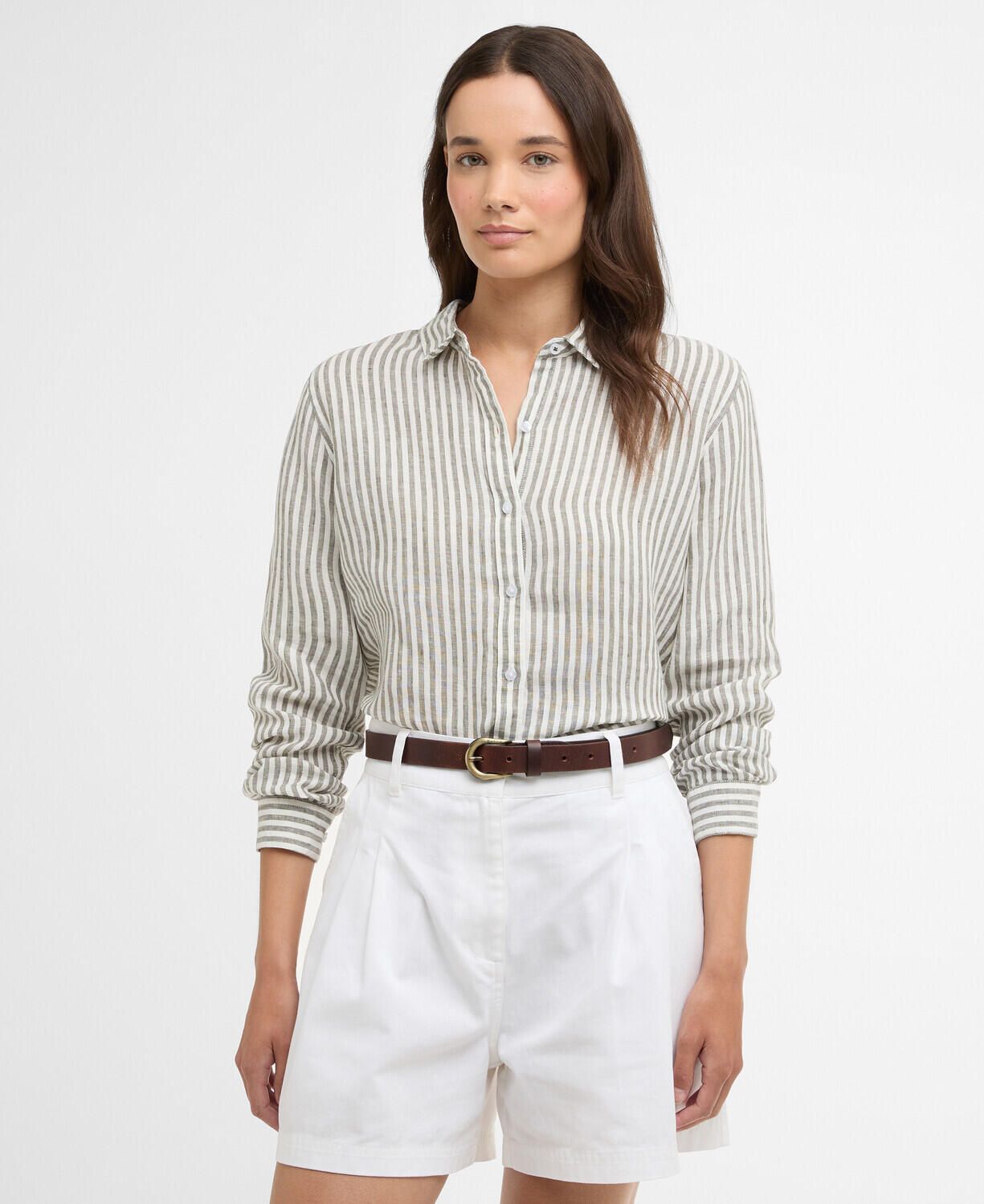 Leinenbluse MARINE SHIR gestreift