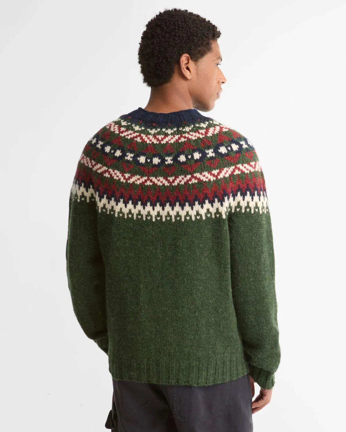 Strickpullover aus Wolle