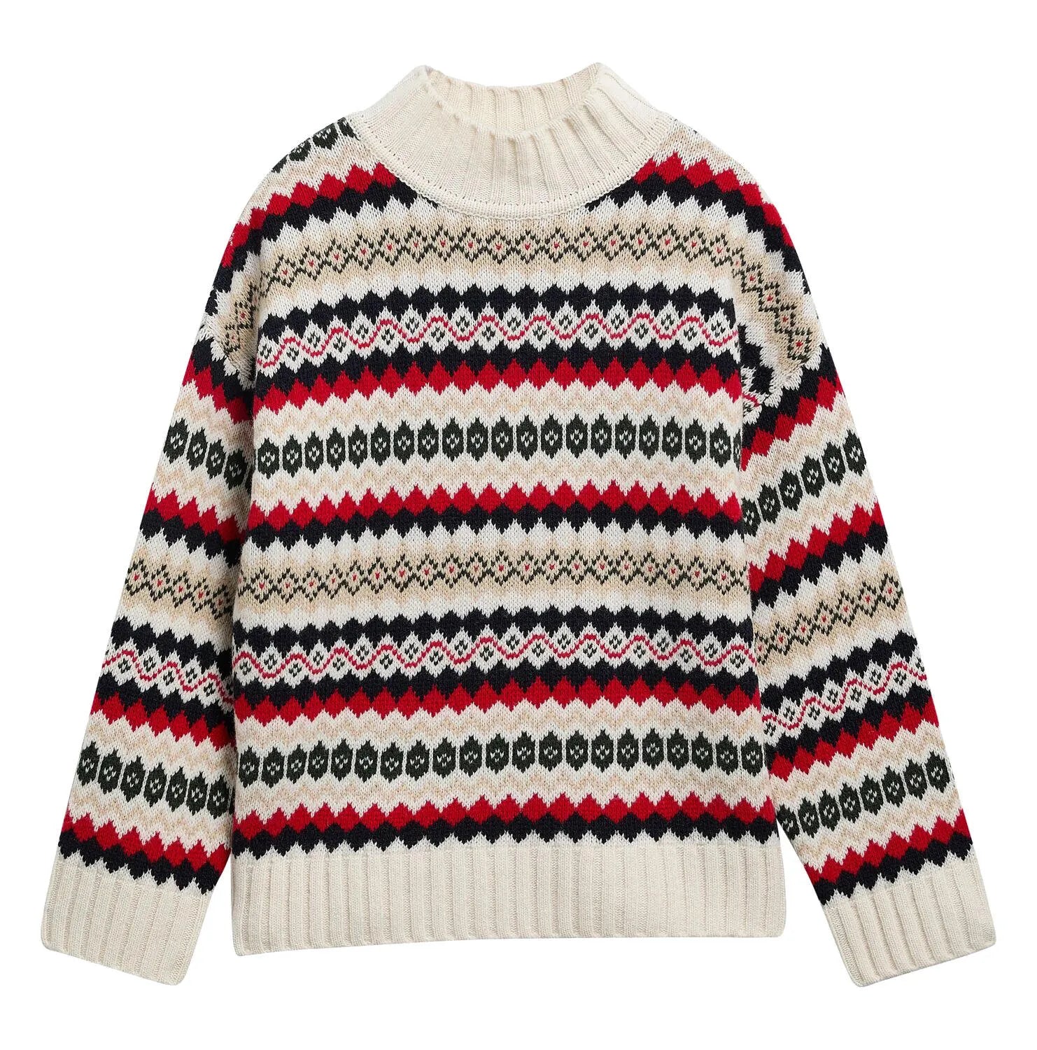 Strickpullover aus Wollmix