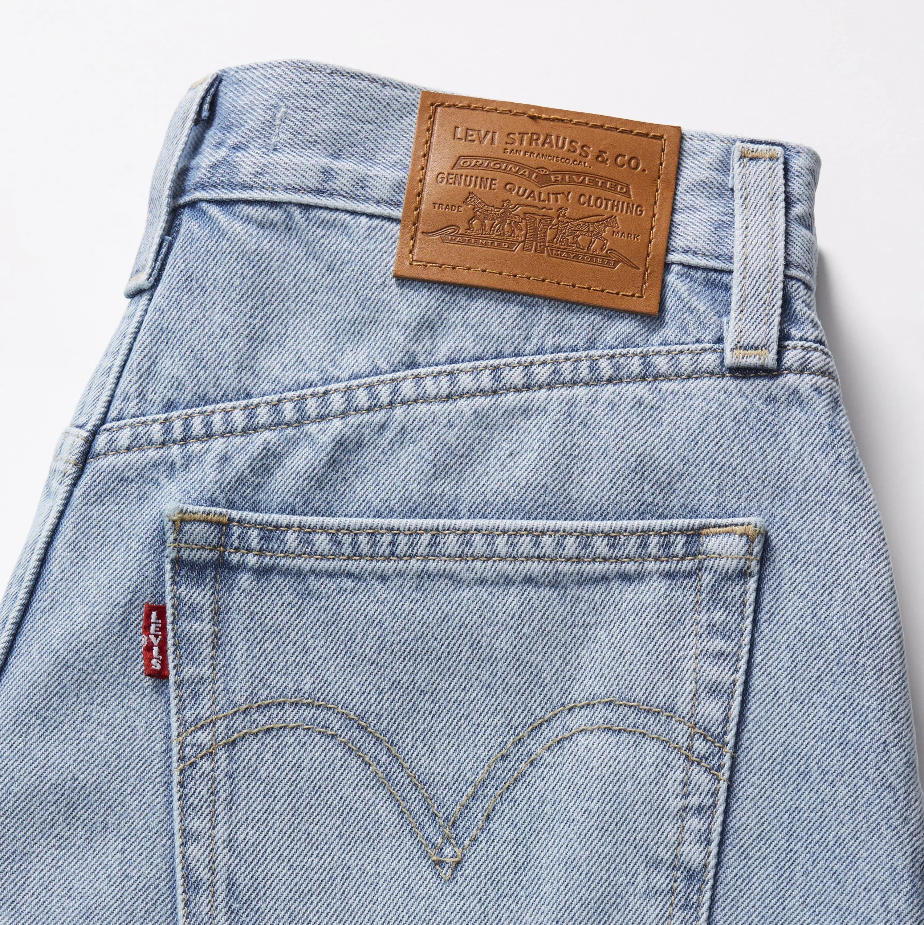 Jeansshorts High Waist Baggy