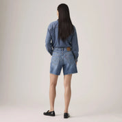 High-Rise Baggy Shorts