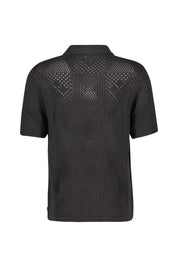 Strick-T-Shirt aus Baumwolle
