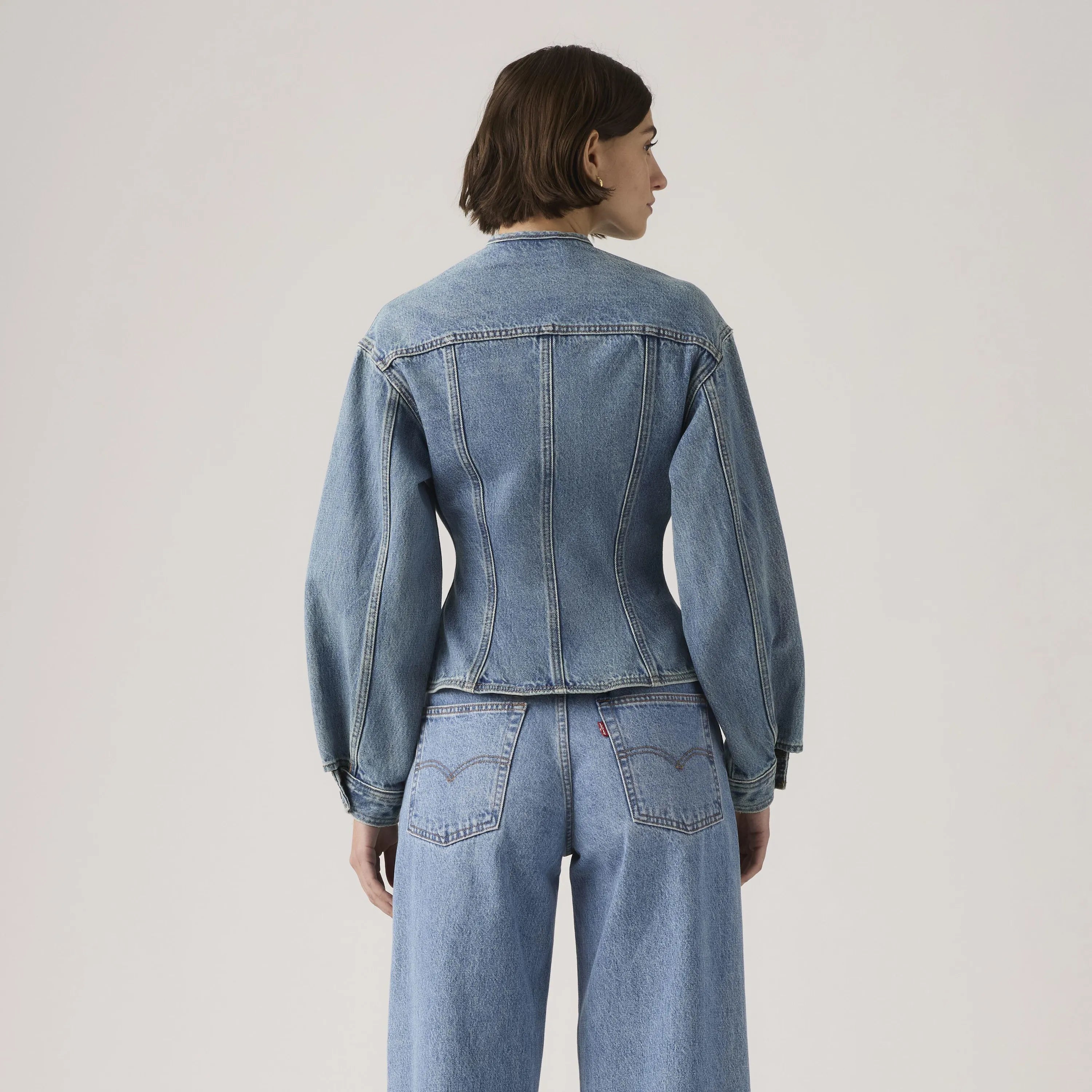 Jeansjacke aus Baumwolle