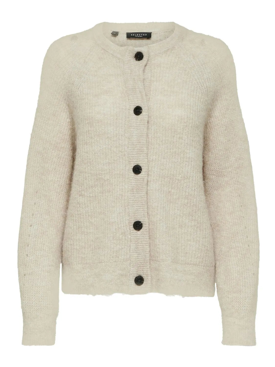 Strickcardigan aus Wollmix