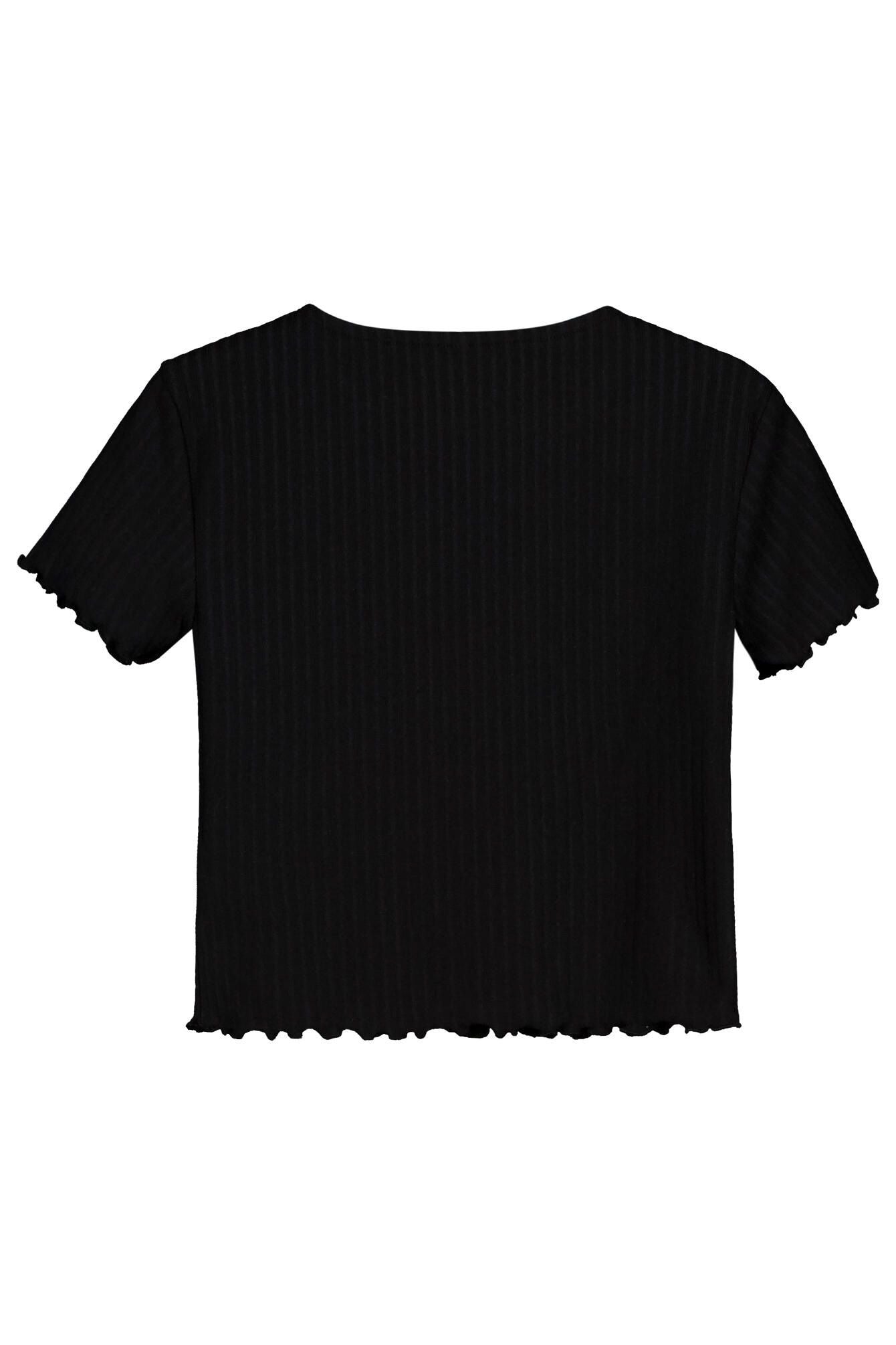 Geripptes T-Shirt