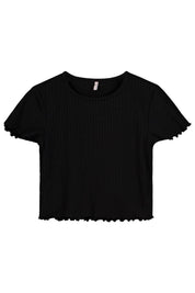 Geripptes T-Shirt