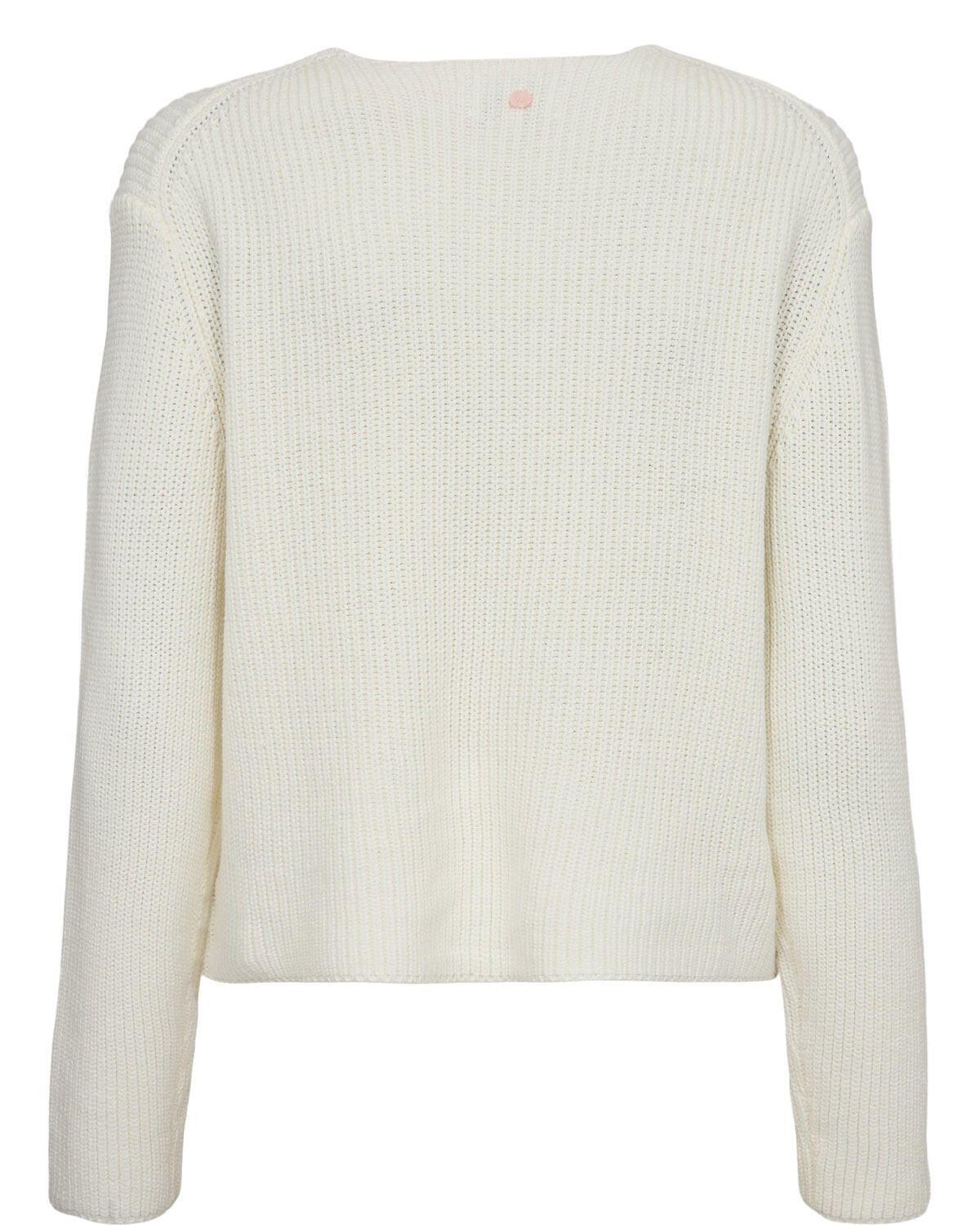 Strickpullover aus Baumwollmix