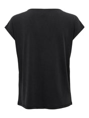 T-Shirt mit V-Neck