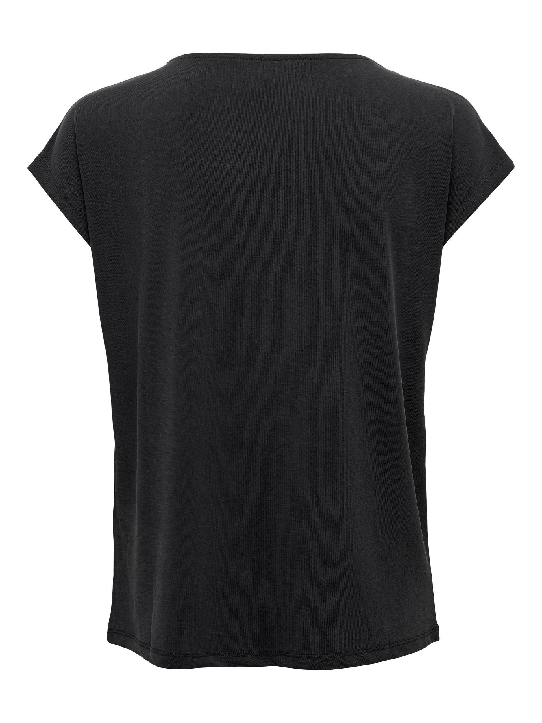 T-Shirt mit V-Neck