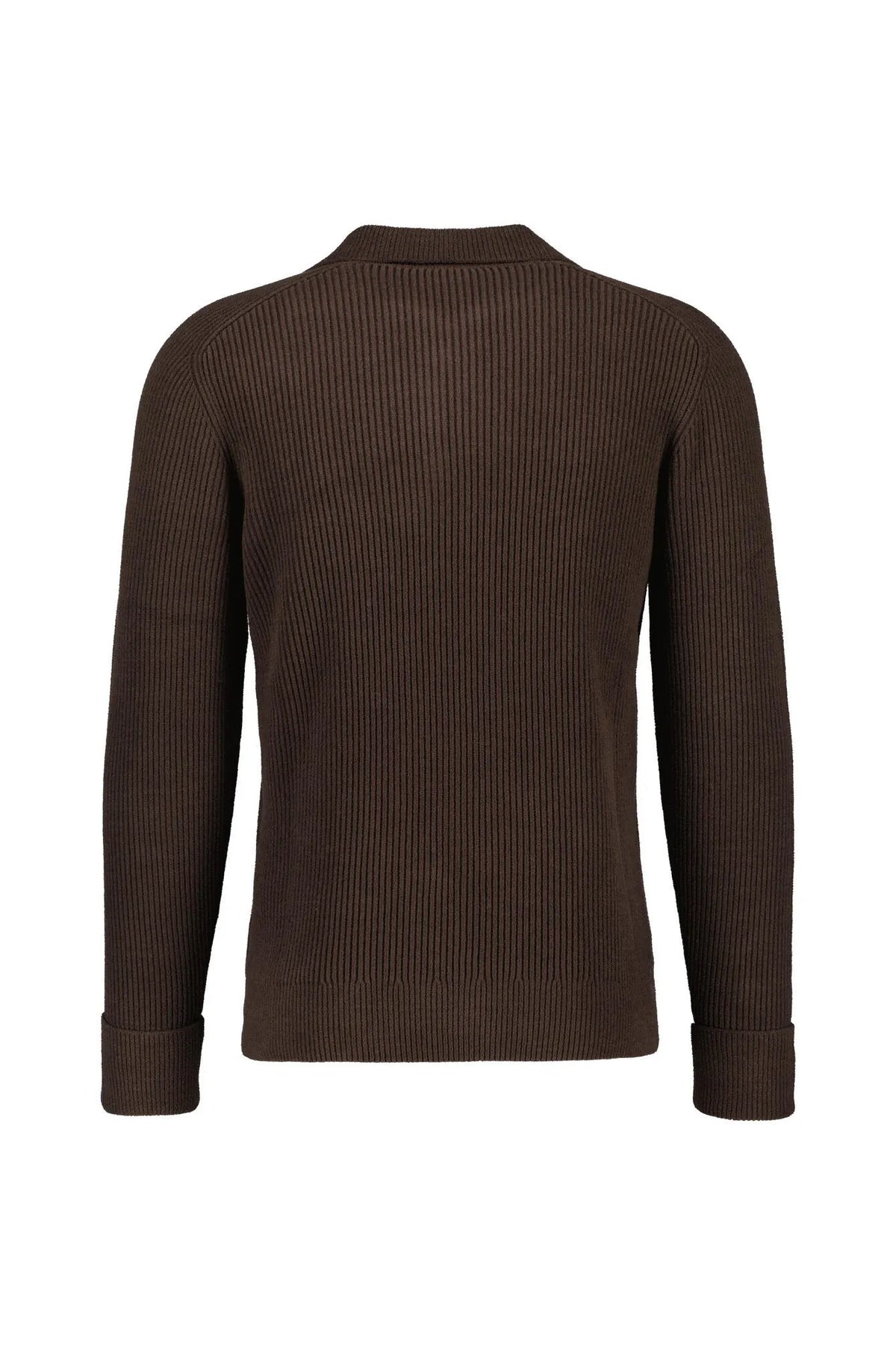 Strickpullover mit Quarter-Zip