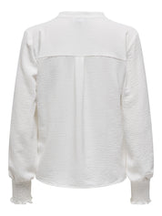 Bluse mit V-Ausschnitt