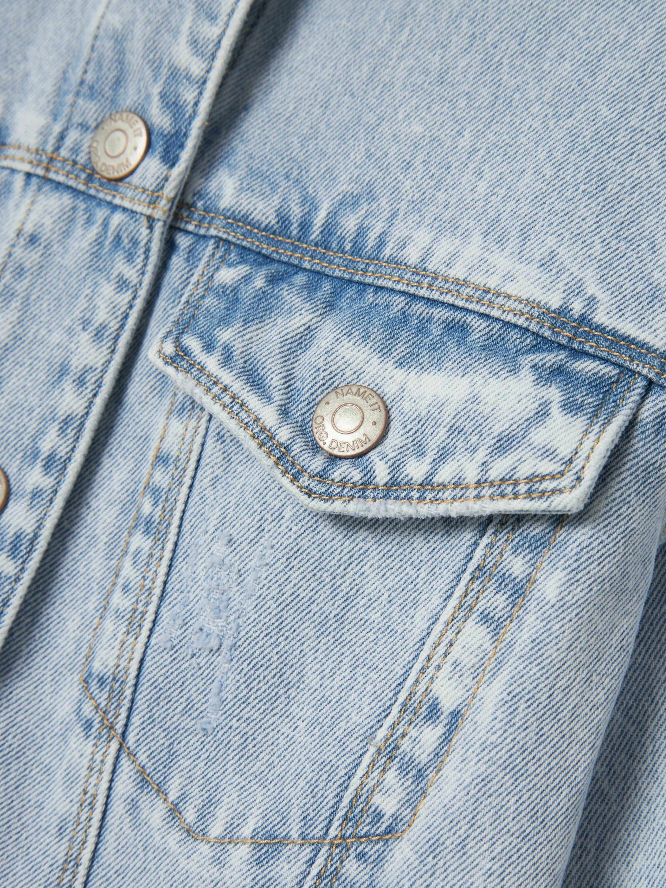Jeansjacke aus Baumwolle