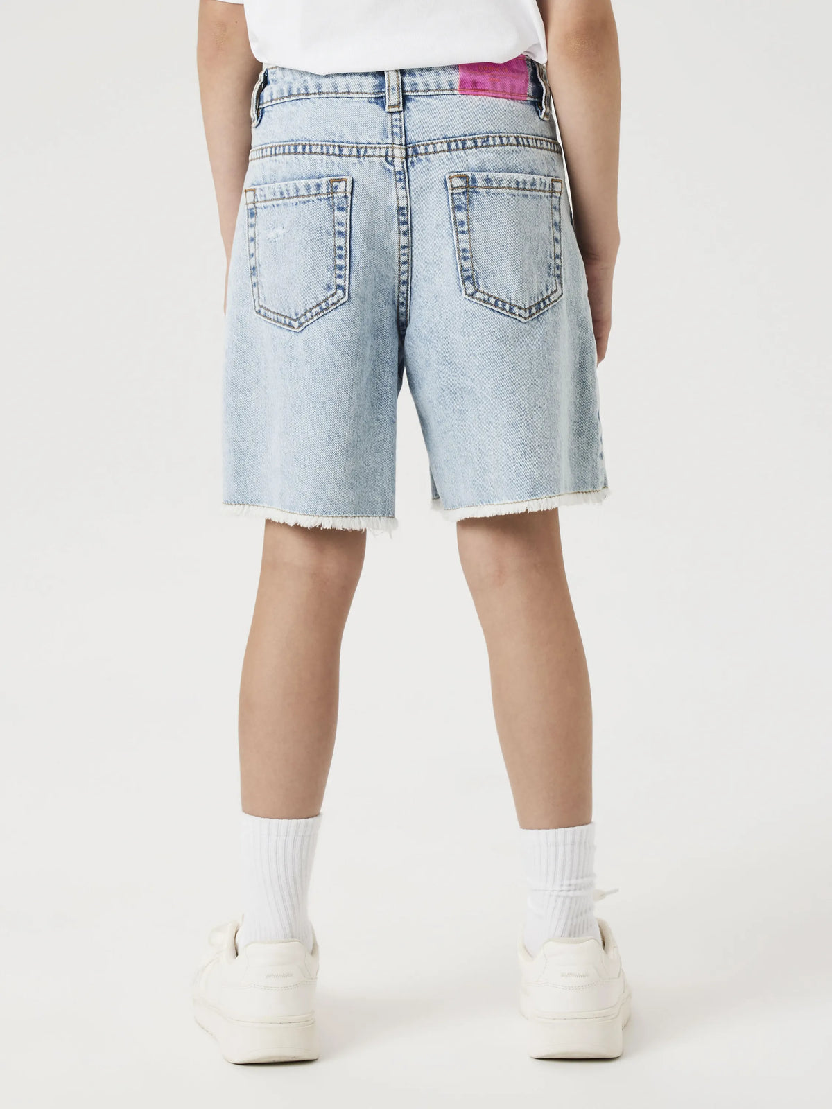 Jeansshorts aus Baumwolle