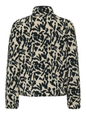 Fleecepullover mit Stehkragen
