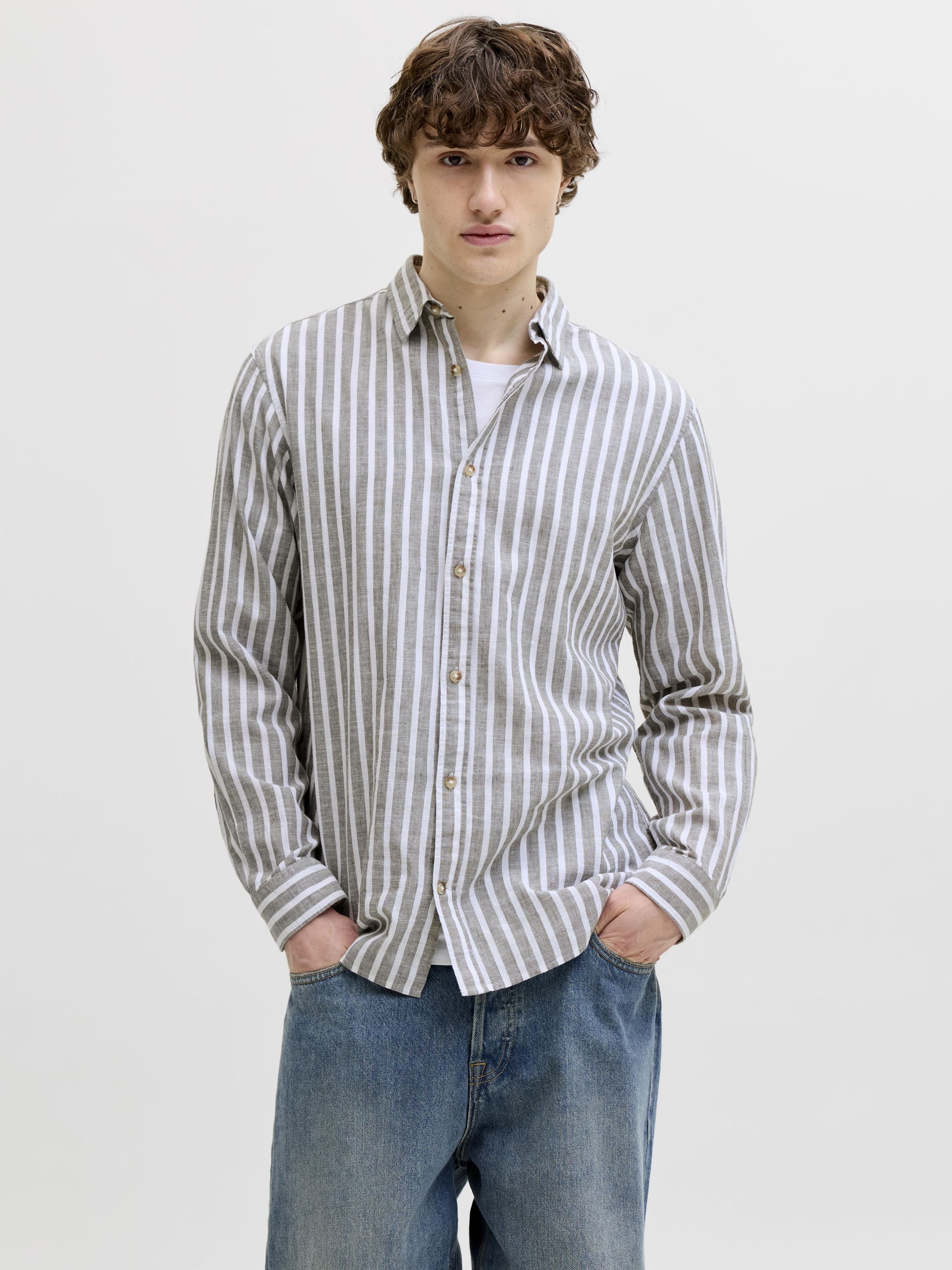 Leinenhemd Regular Fit