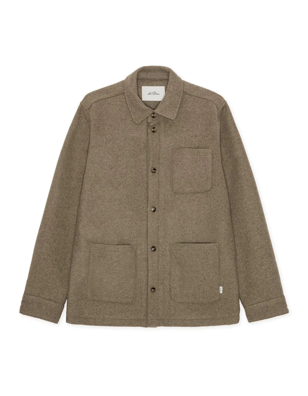 Overshirt aus Wollmix