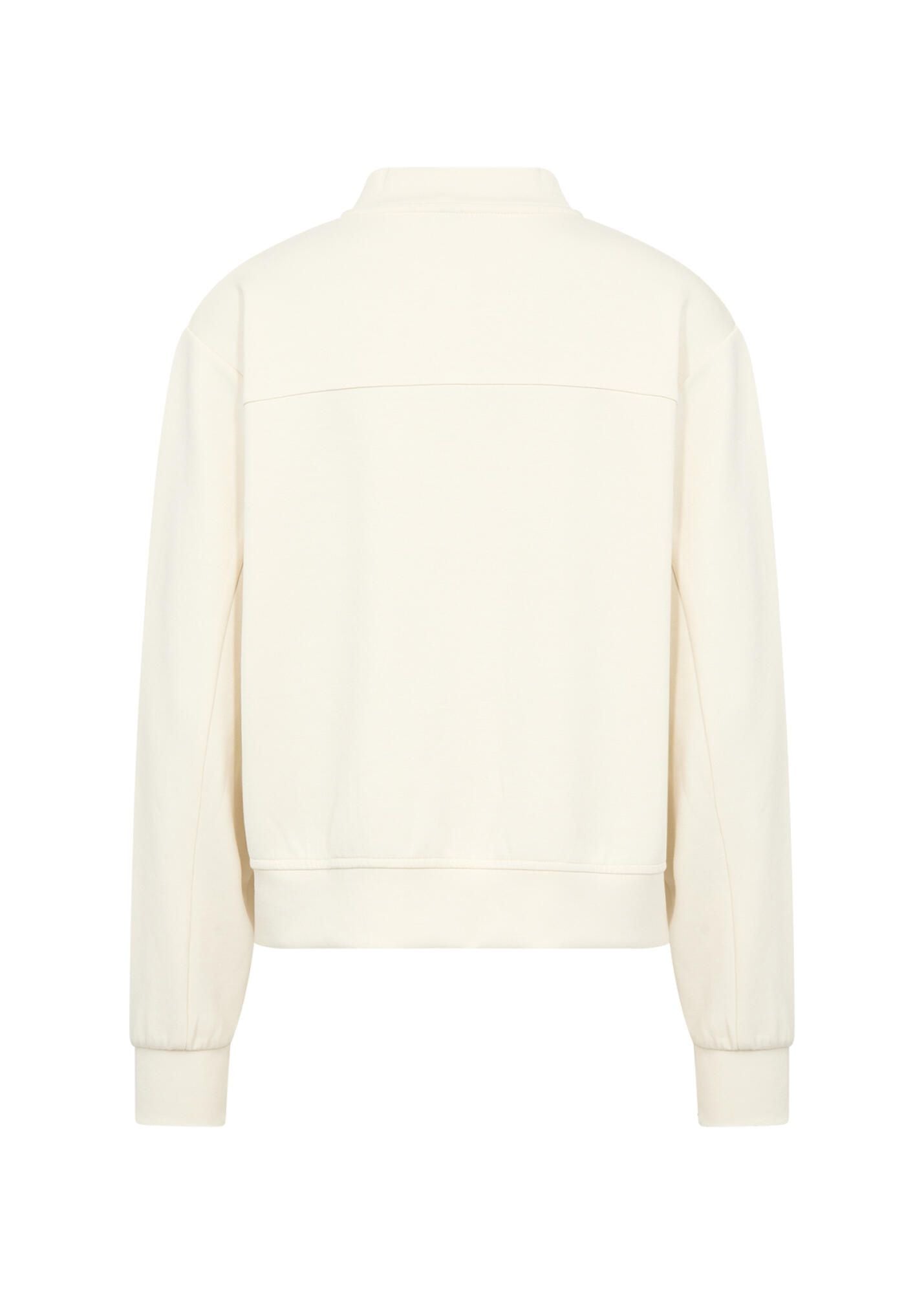 Sweatshirtjacke aus Modalmix
