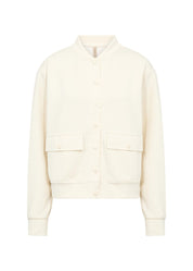 Sweatshirtjacke aus Modalmix