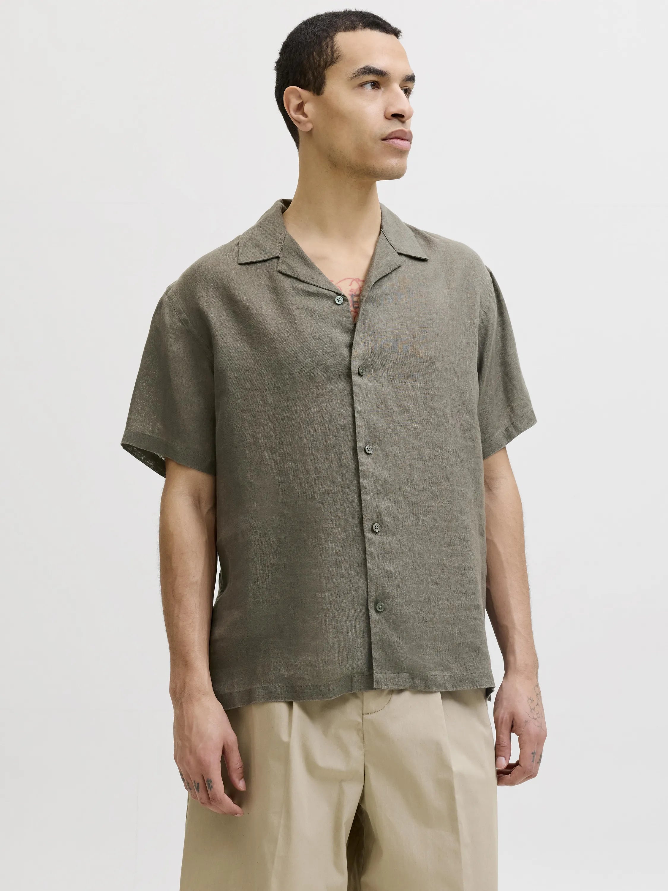 Leinenhemd Relaxed Fit