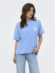 T-Shirt Oversized Fit aus Baumwolle