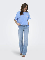 T-Shirt Oversized Fit aus Baumwolle