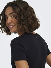 T-Shirt Slim Fit aus Baumwolle