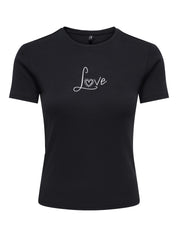 T-Shirt Slim Fit aus Baumwolle