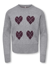 Strickpullover aus Viskosemix