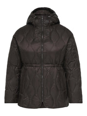 Steppjacke mit Kapuze