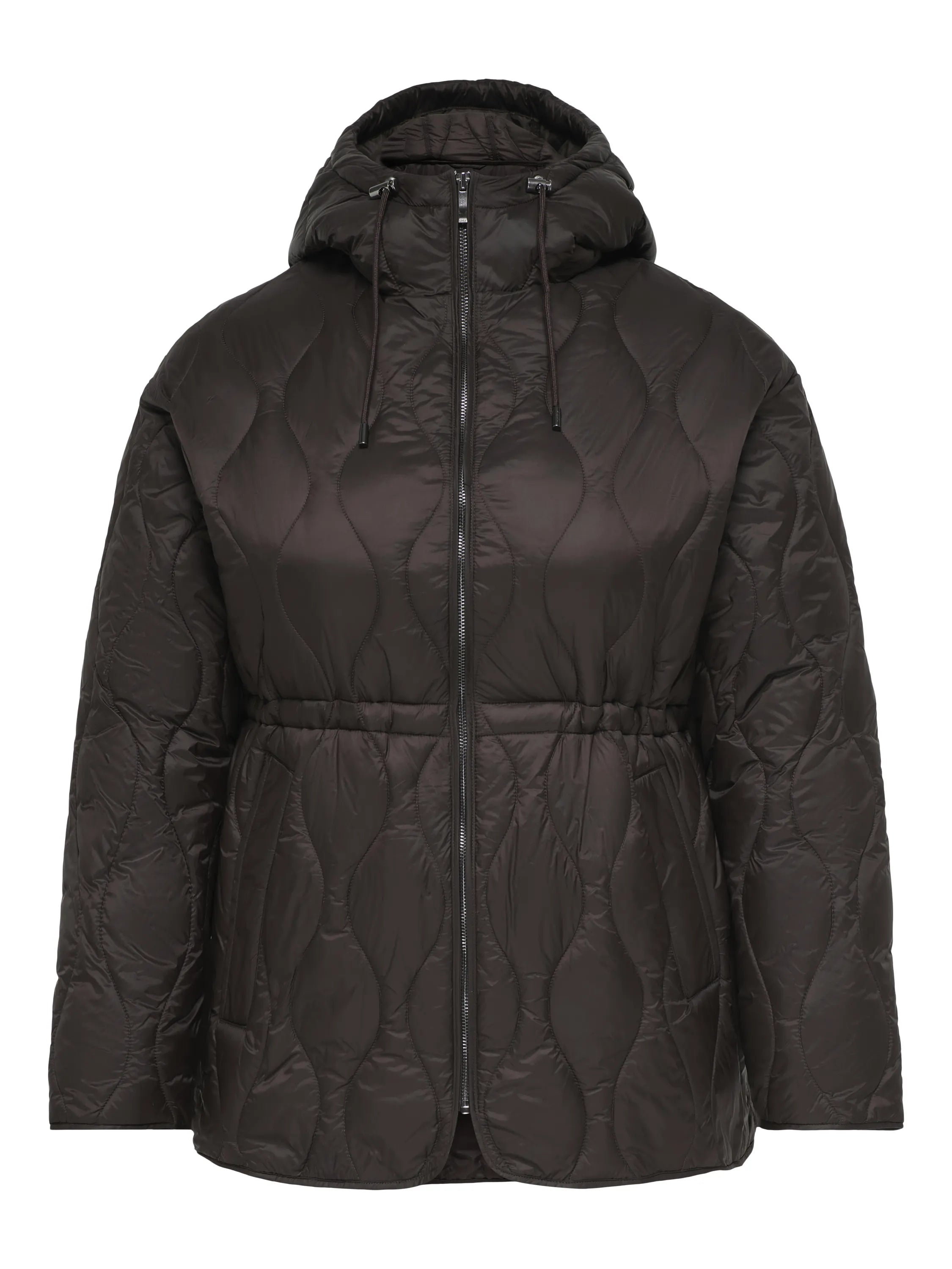 Steppjacke mit Kapuze