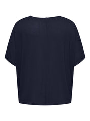 Strick-T-Shirt CARTAMMI aus Viskosemix