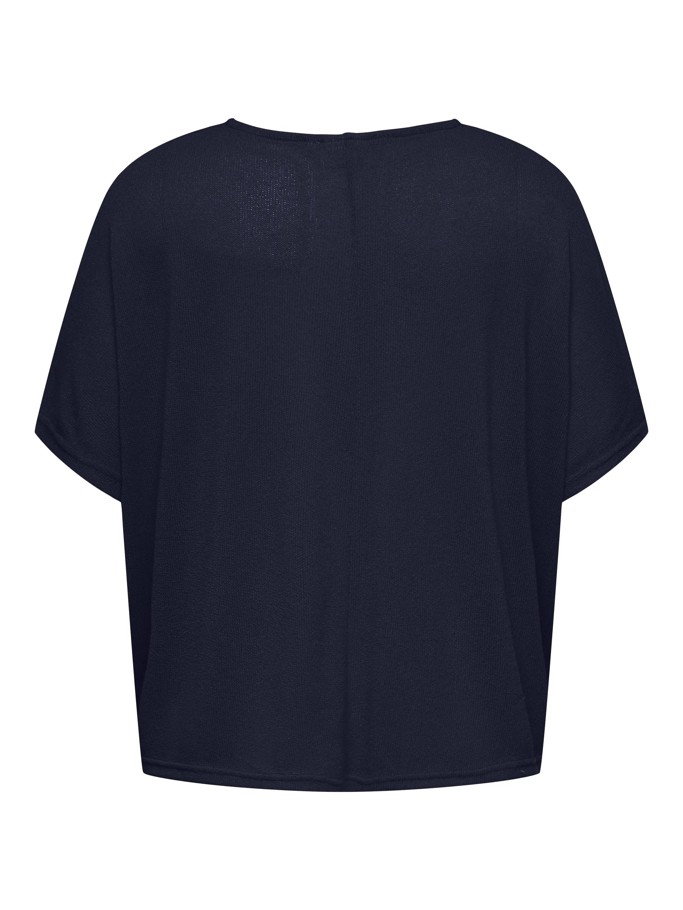 Strick-T-Shirt CARTAMMI aus Viskosemix