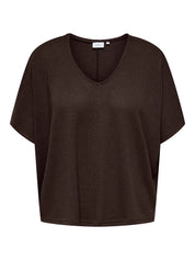 Strick-T-Shirt CARTAMMI aus Viskosemix