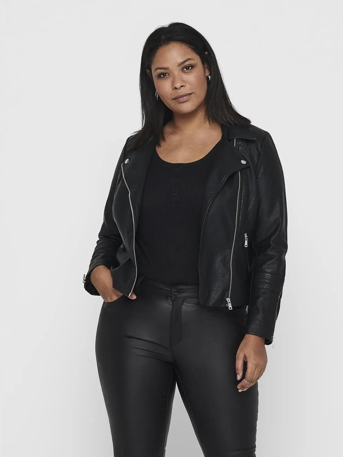 Lederjacke
