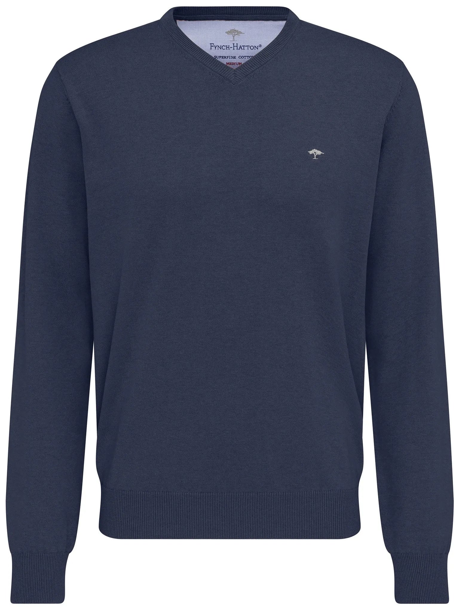 Strickpullover mit V-Ausschnitt