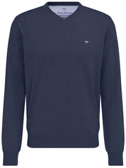 Strickpullover mit V-Ausschnitt