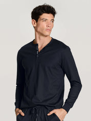 Langarmshirt aus Baumwolle