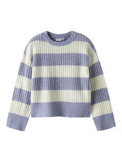 Strickpullover gestreift